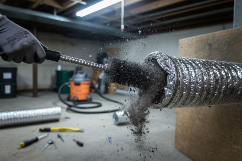 Dryer Vent Cleaning And Fire Prevention